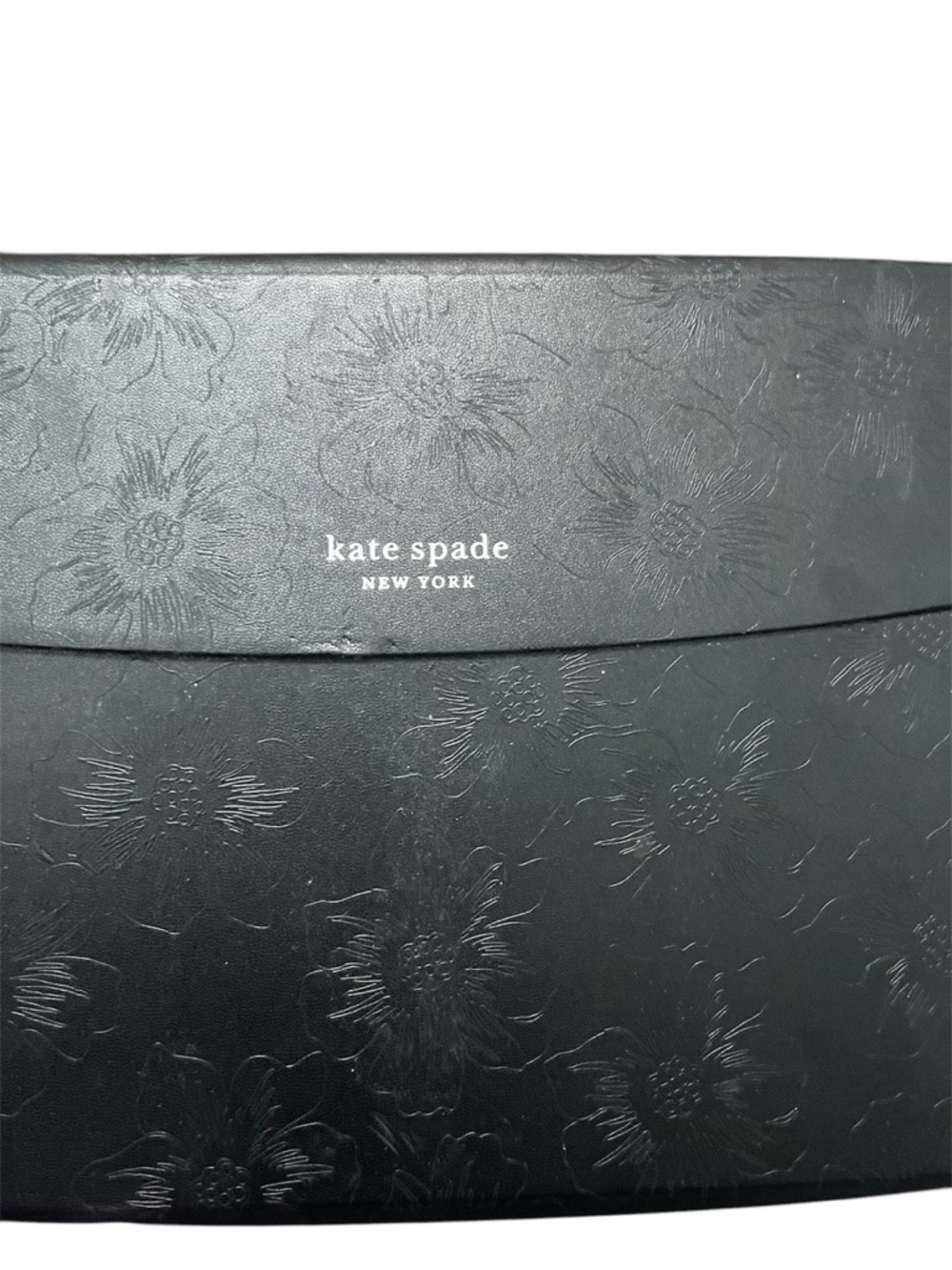 kate spade Black Floral Embossed Envelope Folio IPAD 10.2 Case - Picture 3 of 7